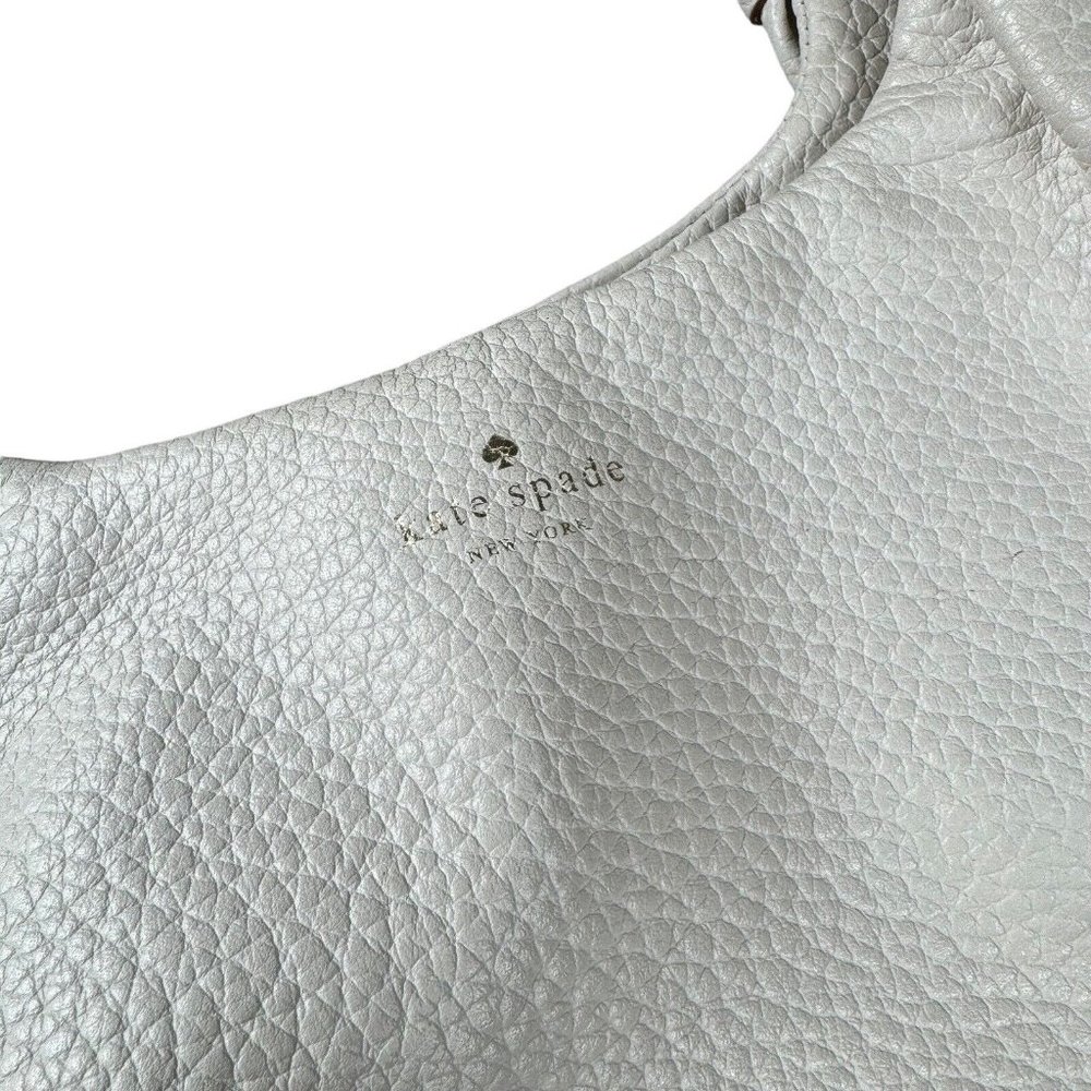 Kate Spade Cream Satchel with Tassels - Picture 3 of 16